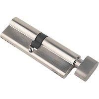 Smith & Locke Fire Rated 6-Pin Thumbturn Euro Cylinder Lock 45-50 (95mm) Polished Nickel (7364P)