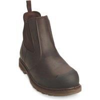 Site Safety Boots Dealer Prairie Brown Leather Lightweight Waterproof Size 9