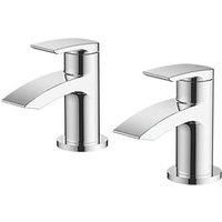 Watersmith Heritage Wye Bathroom Basin Taps Pair NEW