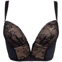 VIP Retrolution Staylo Plunge Bra - Black