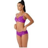 Gossard Women/'s Superboost Lace Short Boy Panties, Orchid, XS