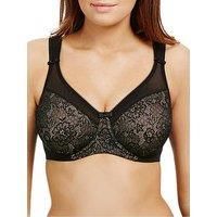 Berlei Women/'s Beauty Minimiser Everyday Bra, Black, 34DD UK