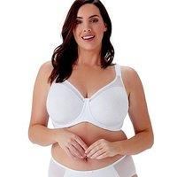 Berlei Women/'s Beauty Everyday Minimizer Bra Full Coverage, White, 42C