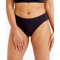 Pretty Polly Women/'s Eco-Wear Seamfree Basic Briefs Panty-Biodegradable and Sustainable Coverage, (Black), Medium/Large (10-14), 1 Piece, US