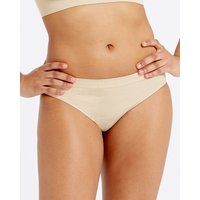 Pretty Polly Women's Seamfree Eco-Wear Briefs - Nude | Size: XL