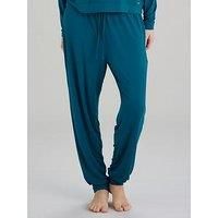 Pretty Polly Women/'s Botanical Lace Pant Pajama Bottom, Blue (Indigo), Large