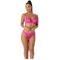 Gossard Women/'s Envy Non Padded Plunge Bra, Pink Glo, 34F