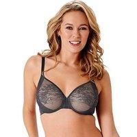 Gossard Glossies Lace Bra Underwired Non Padded Sexy Sheer Bras Lingerie
