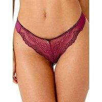 Gossard Superboost Lace Thong Purple Potion Purple S - 10