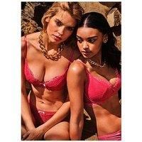 Gossard Superboost Lace Bra Underwired Plunge Removable Padding Bras Lingerie