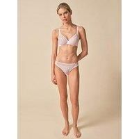 Gossard 13001 Glossies Lace Sheer Bra White