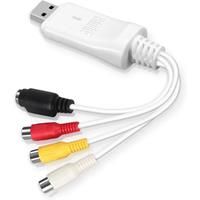 USB Video Capture Card - August VGB300 - S Video / Composite to USB Cable MAC OS