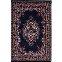 Maestro Traditional Short Pile Rug - 160x230cm - Navy