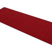 Maestro Plain Red 67 X 200cm Rug