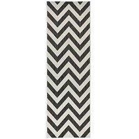 Wilko County Monochrome Rug 67 x 200cm Polypropylene