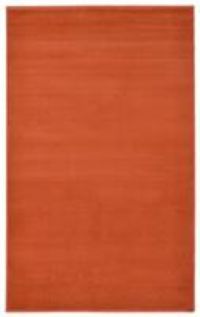 Modern Style Rugs Colorama Orange Coloured Cosy Rugs. Area Rug Short Pile Rug Suitable for Living Room, Bedroom, Hallway, Lounge Rug - 80x150 cm