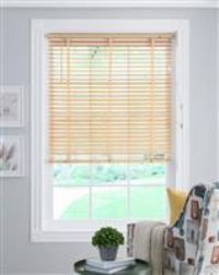 Little Black Book New 50mm Natural Real Basswood Venetian Blinds, Available in 18 Sizes plus (160x160 cm)