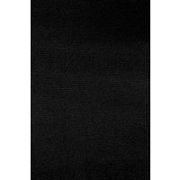 Modern Style Rugs Colorama Plain Black Rug. Area Rug Short Pile Rug Suitable for Living Room, Bedroom, Hallway, Lounge Rug - 80x150 cm