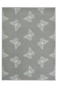 Homemaker Adorn Flutter Rug - 80x150cm - Grey