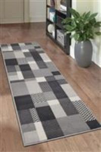 Homemaker Mestro Montreal Grey 60X200Cm Rug, Grey