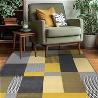 Maestro Montreal Ochre 080 X 150cm Rug, Yellow