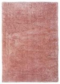 Supersoft Shaggy Pink Rug 160X230Cm