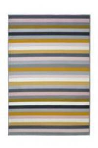 Homemaker Pastel Stripe Rug - 160x230cm - Multicoloured