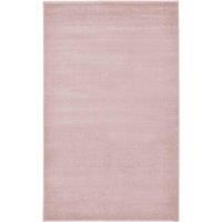 Maestro Plain Blush 120 X 170cm Rug, Pink