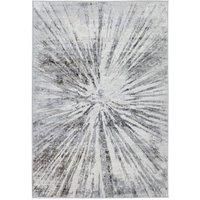 Homemaker Abstract Rug Burst Grey 120X170Cm