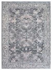 Homemaker Traditional Design Rug - 80x150cm - Grey Blush