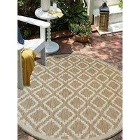Kamina Flatweave Circle Rug