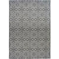 Homemaker County Tile Indoor/Outdoor Rug Grey 120X170Cm