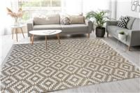 Homemaker Indoor Outdoor Geo Rug Natural 200X290Cm
