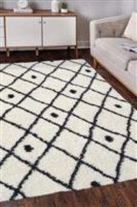 Soft Thick Shaggy Diamond Rug for Living Room Bedside Children Room Floor Mat