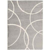 Snug Bubbles Grey Ivory 160X230cm Rug, Grey
