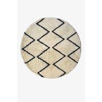 Modern Style Rugs Soft Thick Shaggy Multicolour Round Area Rug Free Delivery