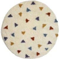 Modern Style Rugs Soft Thick Shaggy Large Small Area Circular Rug Living Room