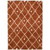 Snug Diamonds Rug - Terracotta