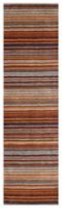 Homemaker Connor Skinny Striped Runner- 60x230cm- Terracotta