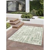 Botanical Patchwork Indoor/Outdoor Rug 120X170