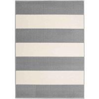 Maestro Bold Line Grey 160 X 230cm Rug, Grey