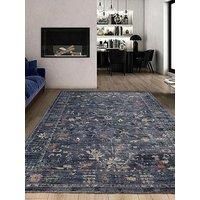 Very Home Orner Traditional Rug - Blue