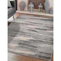 Homemaker Freya Abstract Naural 80X200Cm Rug, Cream