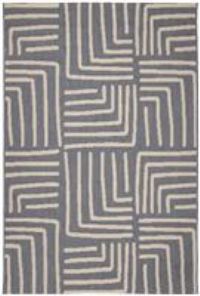 Homemaker Polypropylene Blue Rectangle Rug - 160 x 230cm