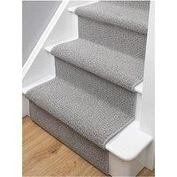 Homemaker Bobble Textured Stair Runner In Grey &Ndash; 57 X 800 Cm