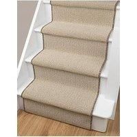 Homemaker Bobble Textured Stair Runner In Taupe &Ndash; 57 X 600 Cm