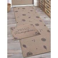 Very Home Hello Pumpkin Runner & Doormat Set