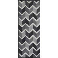Homemaker Chevron Rug - Grey 060x180