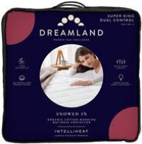 Dreamland Organic Dual Control Electric Blanket-King