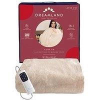 Dreamland COSY UP SILKY SOFT FAUX FUR WARMING THROW CREAM 160X120 CM
